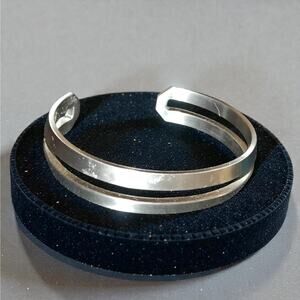 Tiffany & Co. Men's Paloma Picasso Steel Cuff 7.5" Unisex Designer